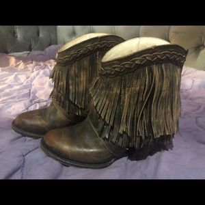 Freebird Steve Madden Tonto leather boots 7